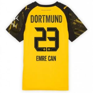 Dámsky Futbalový dresy Borussia Dortmund 2025-26 Domáci Emre Can #23