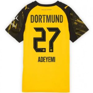 Dámsky Futbalový dresy Borussia Dortmund 2025-26 Domáci Karim Adeyemi #27