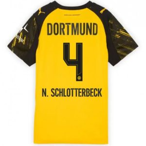 Dámsky Futbalový dresy Borussia Dortmund 2025-26 Domáci Nico Schlotterbeck #4