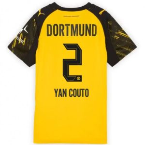Dámsky Futbalový dresy Borussia Dortmund 2025-26 Domáci Yan Couto #2