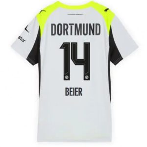 Dámsky Futbalový dresy Borussia Dortmund 2025-26 Vonkajší Maximilian Beier #14