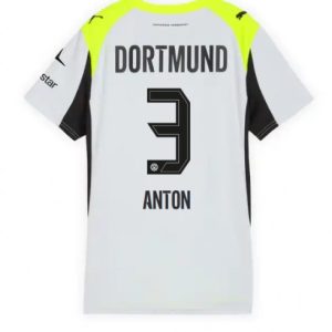 Dámsky Futbalový dresy Borussia Dortmund 2025-26 Vonkajší Waldemar Anton #3