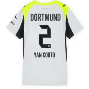 Dámsky Futbalový dresy Borussia Dortmund 2025-26 Vonkajší Yan Couto #2