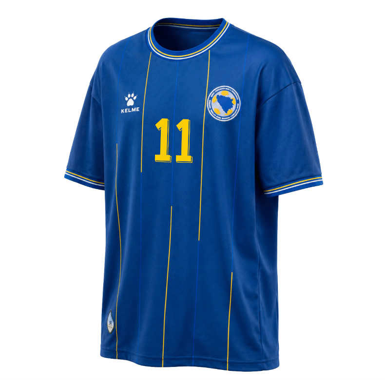 Bosna a Hercegovina Domáci MS 2026 Edin Džeko 11 Pánsky Futbalový Dres 2026/27 2 Bosna a Hercegovina Domáci MS 2026 Edin Džeko 11 Pánsky Futbalový Dres 2026/27-1