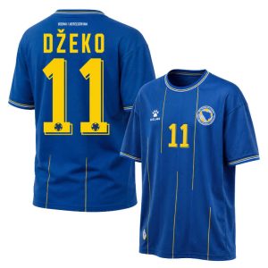 Bosna a Hercegovina Domáci MS 2026 Edin Džeko 11 Pánsky Futbalový Dres 2026/27