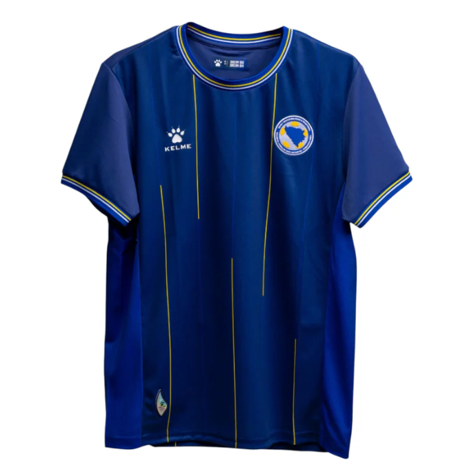 Bosna a Hercegovina Domáci Dres MS 2026 Pánsky Replika Futbalový Dres 1 Bosna a Hercegovina Domáci Dres MS 2026 Pánsky Replika Futbalový Dres