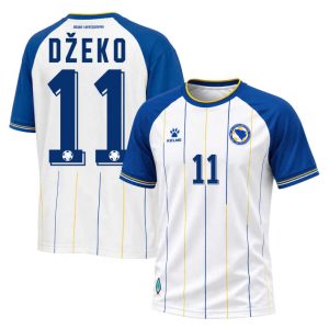 Bosna a Hercegovina Preč MS 2026 Edin Džeko 11 Pánsky Futbalový Dres 2026/27