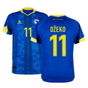 Bosna a Hercegovina dres EURO 2024 domáci Pánsky 2023/2024 Edin Džeko 11