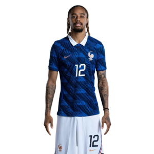 Pánsky Futbalový dres Francúzsko MS 2026 Preč Komplet Bradley Barcola 12