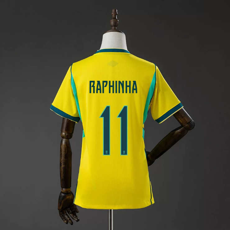 Futbalový Dres Brazília MS 2026 Domáci Dres Raphinha 11 Ženy 1 Futbalový Dres Brazília MS 2026 Domáci Dres Raphinha 11 Ženy