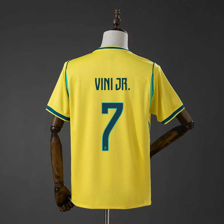 Pánsky Futbalový Dres Brazília MS 2026 Domáci Dres Vinícius Júnior 7 1 Pánsky Futbalový Dres Brazília MS 2026 Domáci Dres Vinícius Júnior 7