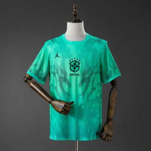 Brazília Brankársky dres MS 2026 Zelená Pánsky Futbalový Dres