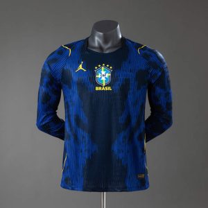 Brazília Preč dres MS 2026 Pánsky Futbalový Dres Dlhý Rukáv