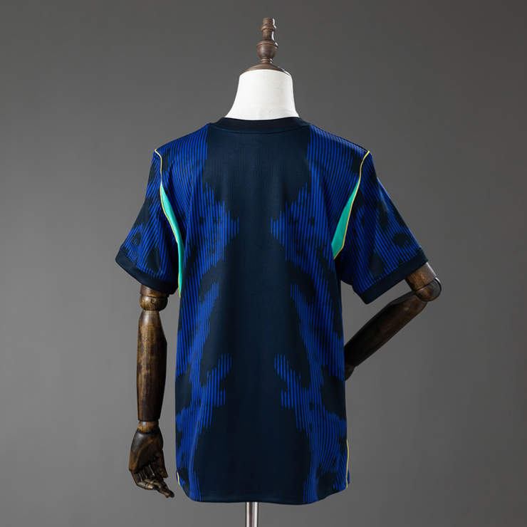 Brazília Preč dres MS 2026 Ženy Futbalový Dres Krátky Rukáv 2 Brazília Preč dres MS 2026 Ženy Futbalový Dres Krátky Rukáv-1