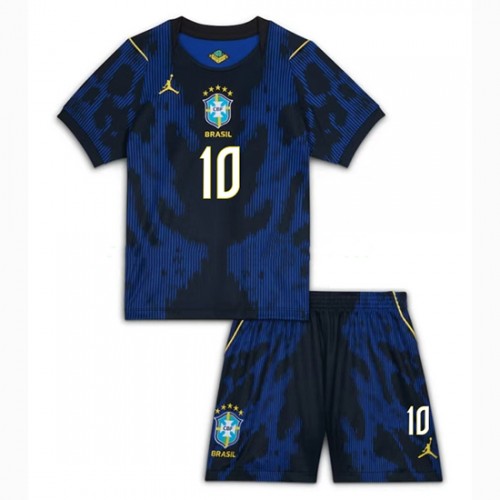 Detský futbalový dres Brazília Vinicius Junior #10 Vonkajší MS 2026 Komplet 2 Detský futbalový dres Brazília Vinicius Junior #10 Vonkajší MS 2026 Komplet – Obrázok 2