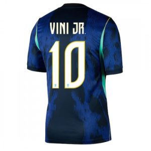 Futbalové dresy Brazília Vinicius Junior #10 Vonkajší MS 2026