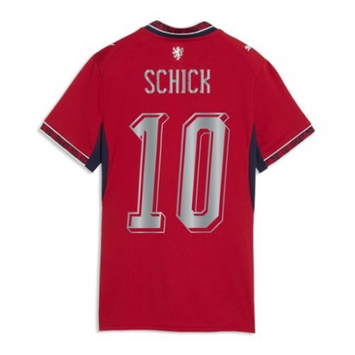 Ženy Futbalový Dres Česká republika MS 2026 Patrik Schick #10 Domáci 1 Ženy Futbalový Dres Česká republika MS 2026 Patrik Schick #10 Domáci
