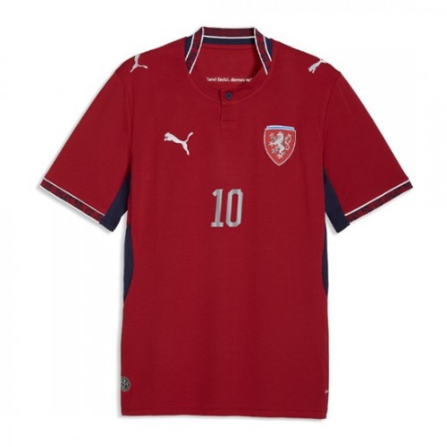 Futbalové dresy Česká republika MS 2026 Patrik Schick #10 Domáci 2 Futbalové dresy Česká republika MS 2026 Patrik Schick #10 Domáci – Obrázok 2