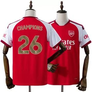 Home 2 Champions 26 Arsenal Domáci Futbalový Dres 2026/27 Pánsky červená