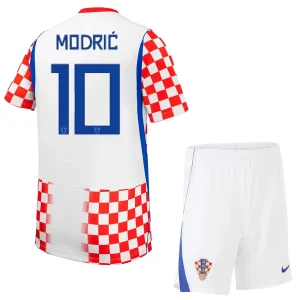 Chorvátsko Domáci dres MS 2026 Luka Modrić 10 Detské Futbalový Dres Komplet