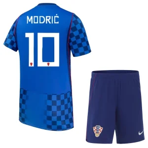 Chorvátsko Preč dres MS 2026 Luka Modrić 10 Detské Futbalový Dres Komplet