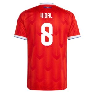 Futbalový Dres Čile Domáci MS 2026 Arturo Vidal 8 Pánsky Krátky Rukáv