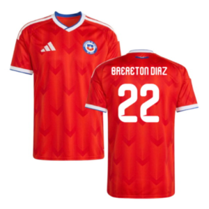 Futbalový Dres Čile Domáci MS 2026 Ben Brereton Díaz 22 Pánsky