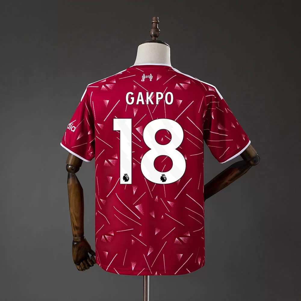 Pánsky Futbalove dresy Liverpool 2026/27 Domáci Cody Gakpo 18 Krátky Rukáv 1 Pánsky Futbalove dresy Liverpool 2026/27 Domáci Cody Gakpo 18 Krátky Rukáv
