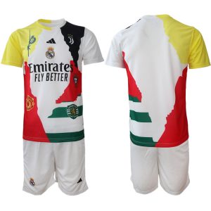 Futbalový dres Cristiano Ronaldo Kariéra Tribute Pánske (tričko + šortky)