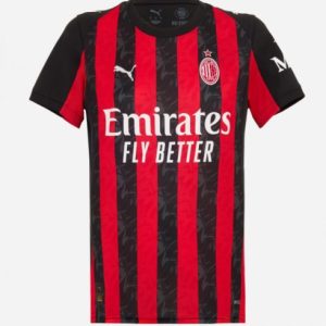 Futbalový dresy AC Milan 2025-26 Domáci Dámsky Krátky Rukáv