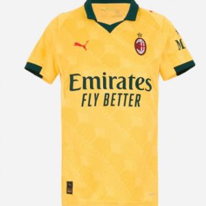 Futbalový dresy AC Milan 2025-26 Tretí Dámsky Krátky Rukáv
