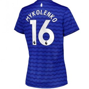 Dámsky Futbalový dres Everton 2025/26 Domáci – Vitaliy Mykolenko #16 Krátky Rukáv