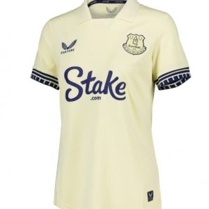 Dámsky Futbalový dres Everton 2025-26 Vonkajší – Krátky Rukáv