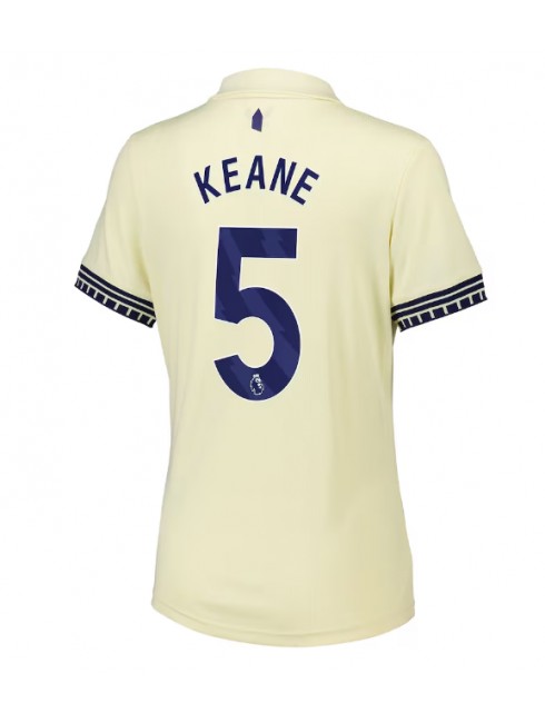 Dámsky Futbalový dres Everton 2025/26 Vonkajší – Michael Keane #5 Krátky Rukáv 1 Dámsky Futbalový dres Everton 2025/26 Vonkajší – Michael Keane #5 Krátky Rukáv