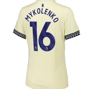 Dámsky Futbalový dres Everton 2025/26 Vonkajší – Vitaliy Mykolenko #16 Krátky Rukáv