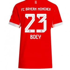 Ženy Futbalový dres FC Bayern Munich 2025/26 Domáci Sacha Boey #23 – Krátky Rukáv