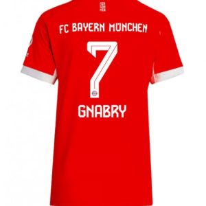 Ženy Futbalový dres FC Bayern Munich 2025/26 Domáci Serge Gnabry #7