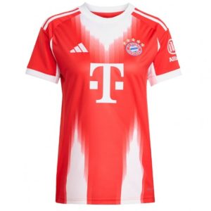Ženy Futbalový dres FC Bayern Munich 2025-26 Domáci – Krátky Rukáv