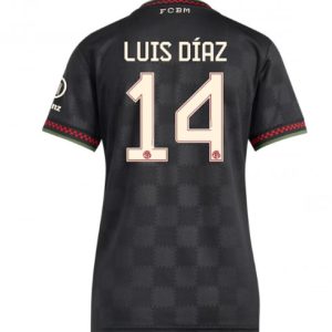 Ženy Futbalový dres FC Bayern Munich 2025/26 Tretí Luis Diaz #14 – Krátky Rukáv