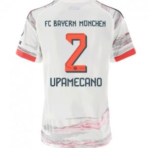 Ženy Futbalový dres FC Bayern Munich 2025/26 Vonkajší Dayot Upamecano #2 – Krátky Rukáv