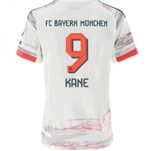 Ženy Futbalový dres FC Bayern Munich 2025/26 Vonkajší Harry Kane #9 – Krátky Rukáv