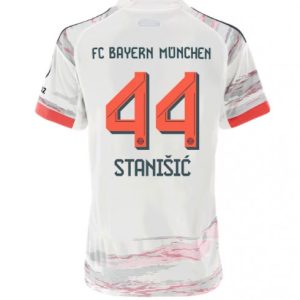 Ženy Futbalový dres FC Bayern Munich 2025/26 Vonkajší Josip Stanisic #44 – Krátky Rukáv