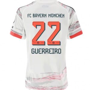 Ženy Futbalový dres FC Bayern Munich 2025/26 Vonkajší Raphael Guerreiro #22 – Krátky Rukáv