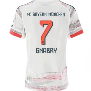 Ženy Futbalový dres FC Bayern Munich 2025/26 Vonkajší Serge Gnabry #7 – Krátky Rukáv