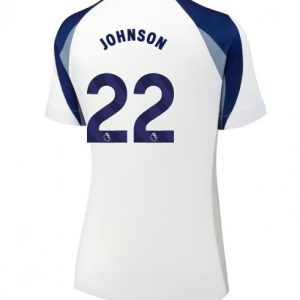 Futbalový dresy Tottenham Hotspur 2025/26 Domáci Dámsky Brennan Johnson #22