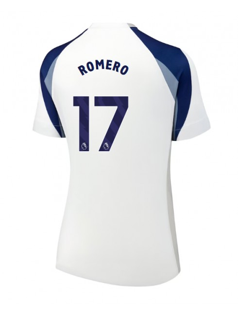 Futbalový dresy Tottenham Hotspur 2025/26 Domáci Dámsky Cristian Romero #17 1 Futbalový dresy Tottenham Hotspur 2025/26 Domáci Dámsky Cristian Romero #17