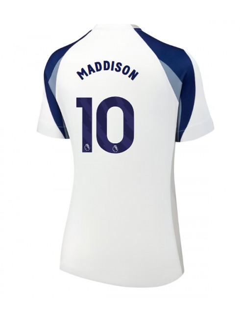Futbalový dresy Tottenham Hotspur 2025/26 Domáci Dámsky James Maddison #10 1 Futbalový dresy Tottenham Hotspur 2025/26 Domáci Dámsky James Maddison #10
