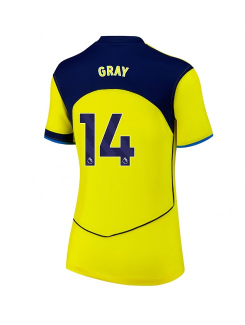 Futbalový dresy Tottenham Hotspur 2025/26 Tretí Dámsky Archie Gray #14 1 Futbalový dresy Tottenham Hotspur 2025/26 Tretí Dámsky Archie Gray #14