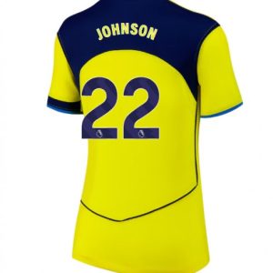 Futbalový dresy Tottenham Hotspur 2025/26 Tretí Dámsky Brennan Johnson #22