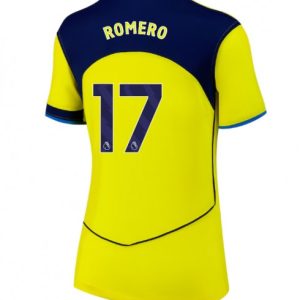Futbalový dresy Tottenham Hotspur 2025/26 Tretí Dámsky Cristian Romero #17